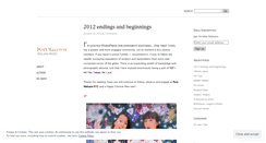 Desktop Screenshot of posthalcyon.wordpress.com