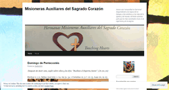 Desktop Screenshot of hermanasmisioneras.wordpress.com