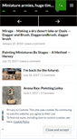 Mobile Screenshot of miniarmyhugetimesink.wordpress.com