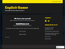 Tablet Screenshot of explicitgamer.wordpress.com