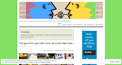 Desktop Screenshot of jornalistamasini.wordpress.com