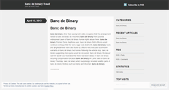 Desktop Screenshot of netweather.bancdebinaryfraud.wordpress.com