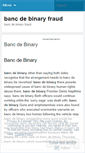 Mobile Screenshot of netweather.bancdebinaryfraud.wordpress.com