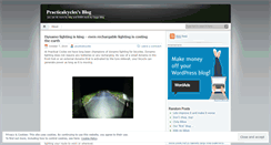 Desktop Screenshot of practicalcycles.wordpress.com