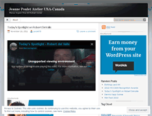 Tablet Screenshot of jeannepouletatelier.wordpress.com