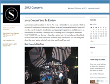 Tablet Screenshot of concerts2012.wordpress.com