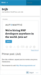 Mobile Screenshot of bcjb.wordpress.com
