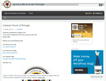 Tablet Screenshot of luteranismo.wordpress.com