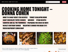 Tablet Screenshot of donnacohen.wordpress.com