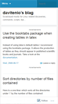 Mobile Screenshot of davitenio.wordpress.com