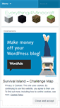 Mobile Screenshot of everything4minecraft.wordpress.com