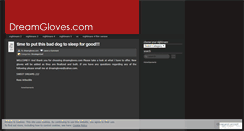 Desktop Screenshot of dreamgloves.wordpress.com