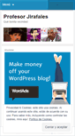 Mobile Screenshot of profesorjirafales.wordpress.com