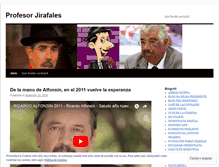 Tablet Screenshot of profesorjirafales.wordpress.com