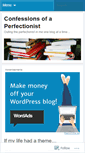 Mobile Screenshot of confessionsofaperfectionist.wordpress.com