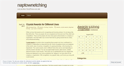 Desktop Screenshot of naptownetching.wordpress.com