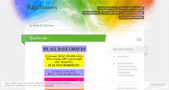 Desktop Screenshot of paintamers.wordpress.com