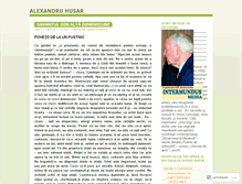 Tablet Screenshot of alexandruhusar.wordpress.com