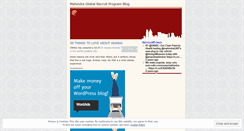 Desktop Screenshot of mahindragrp.wordpress.com