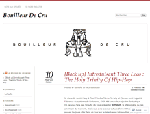 Tablet Screenshot of bouilleurdecru.wordpress.com