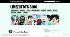 Desktop Screenshot of limezutto.wordpress.com