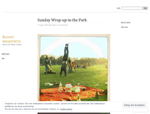 Tablet Screenshot of bloodyarchitects.wordpress.com