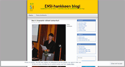 Desktop Screenshot of ensihanke.wordpress.com