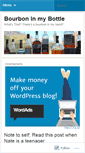 Mobile Screenshot of bourbonmama.wordpress.com