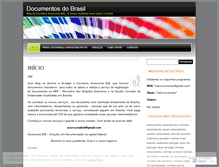 Tablet Screenshot of documentosbrasil.wordpress.com