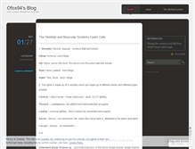Tablet Screenshot of ofox94.wordpress.com