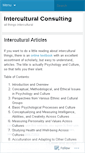 Mobile Screenshot of interculturalconsulting.wordpress.com