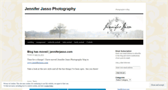 Desktop Screenshot of jenniferjassoweddings.wordpress.com