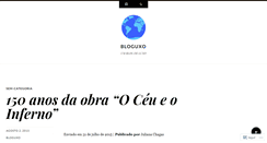 Desktop Screenshot of bloguxo.wordpress.com