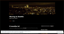 Desktop Screenshot of movingtoseattle.wordpress.com