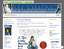 Tablet Screenshot of christianwomensspeaker.wordpress.com