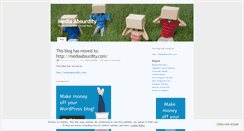 Desktop Screenshot of mediaabsurdity.wordpress.com