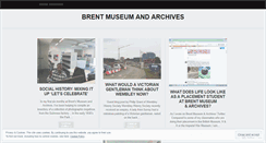 Desktop Screenshot of brentmuseumandarchives.wordpress.com