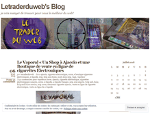 Tablet Screenshot of letraderduweb.wordpress.com