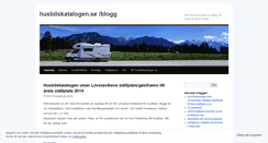 Desktop Screenshot of husbilskatalogen.wordpress.com