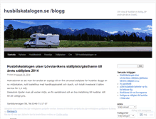 Tablet Screenshot of husbilskatalogen.wordpress.com