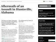 Tablet Screenshot of huntsvillealfail.wordpress.com