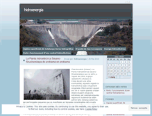 Tablet Screenshot of hidroenergia.wordpress.com