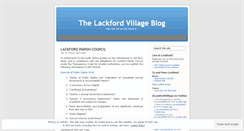 Desktop Screenshot of lackford.wordpress.com