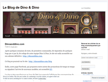 Tablet Screenshot of dinoanddino.wordpress.com