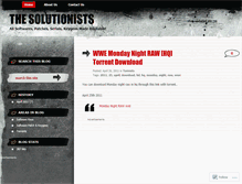 Tablet Screenshot of dasolutionists.wordpress.com