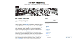 Desktop Screenshot of cattee.wordpress.com
