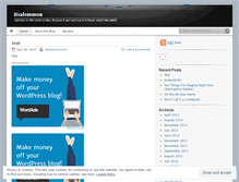 Tablet Screenshot of itsalemmon.wordpress.com