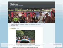 Tablet Screenshot of edisukarno.wordpress.com