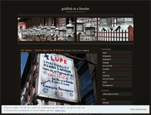 Tablet Screenshot of goldfishinablender.wordpress.com