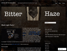 Tablet Screenshot of bitterhaze.wordpress.com